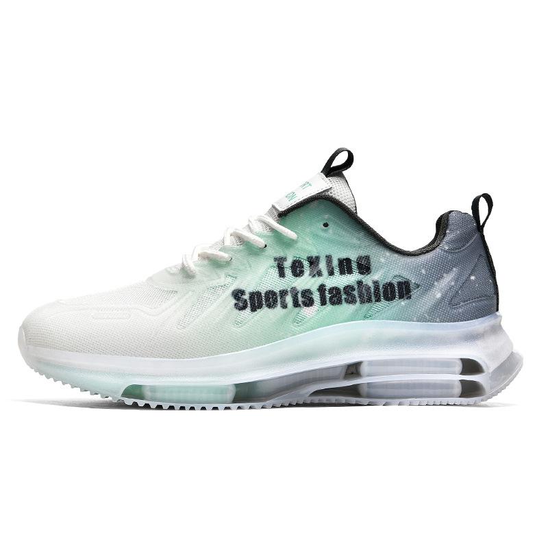 Men's Shoes Coconut Four Seasons New Sports Casual Fashion Running Lightweight Shock Absorbing Air Cushion Men's Thickened Daddy Trendy Shoes