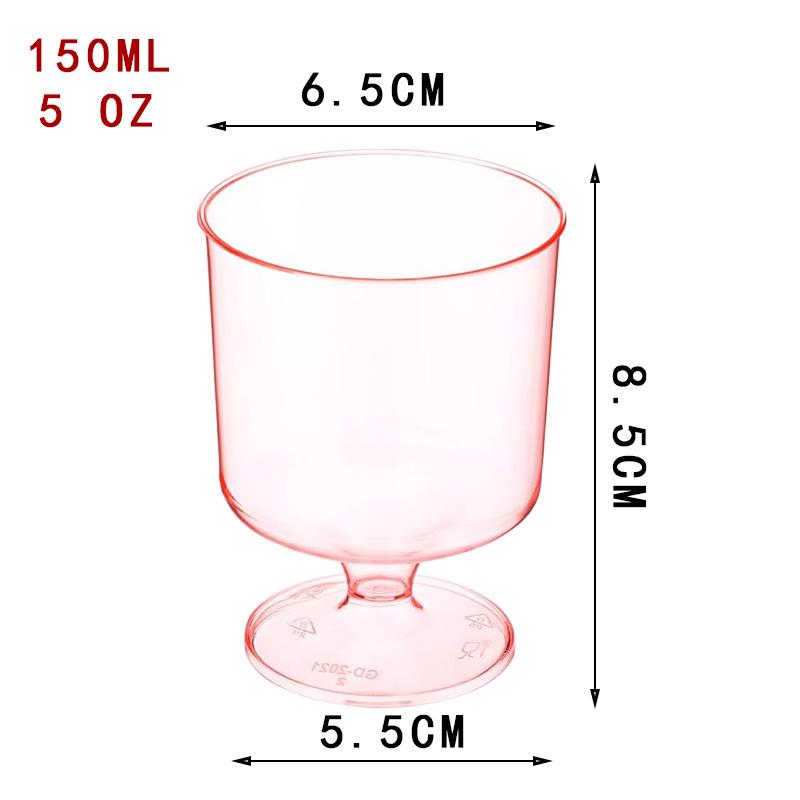 Square Transparent Disposable Dessert Cup - Perfect for Pudding, Jelly, Mousse, and Ice Cream.