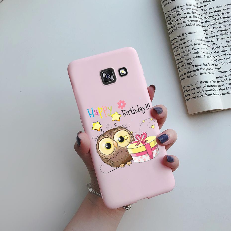 For Samsung Galaxy A5 2016 A510 A5 2017 A520 Case Fashion Sunflower Silicone Soft Phone Case For Samsung A5 A 5 2016 2017 Cover
