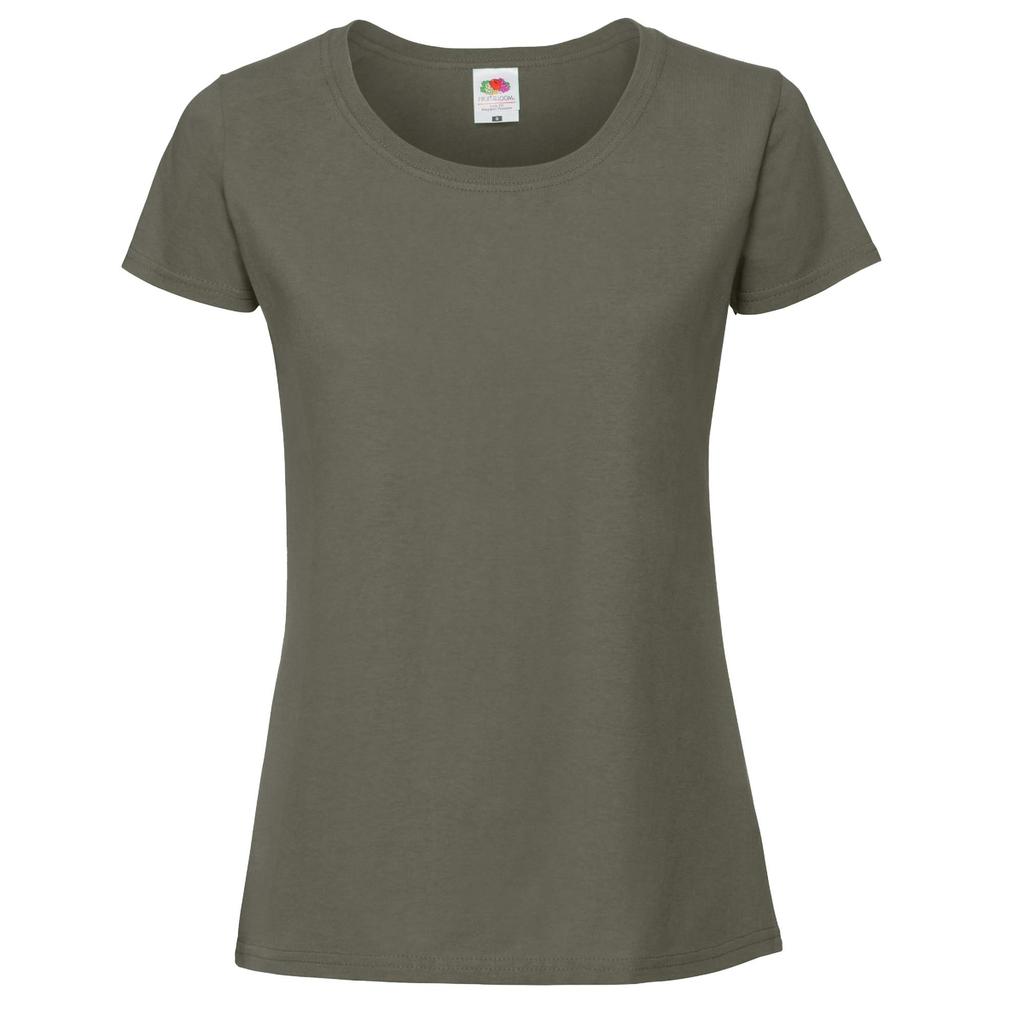 Fruit Of The Loom Womens/Ladies Ringspun Premium T-Shirt