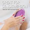 Soft Silicone Brush Wash Bath Shower Exfoliating Skin Fit For Baby Adult Bath Shampoo Head Massage Brush Supplies Siliconebrush XYZ