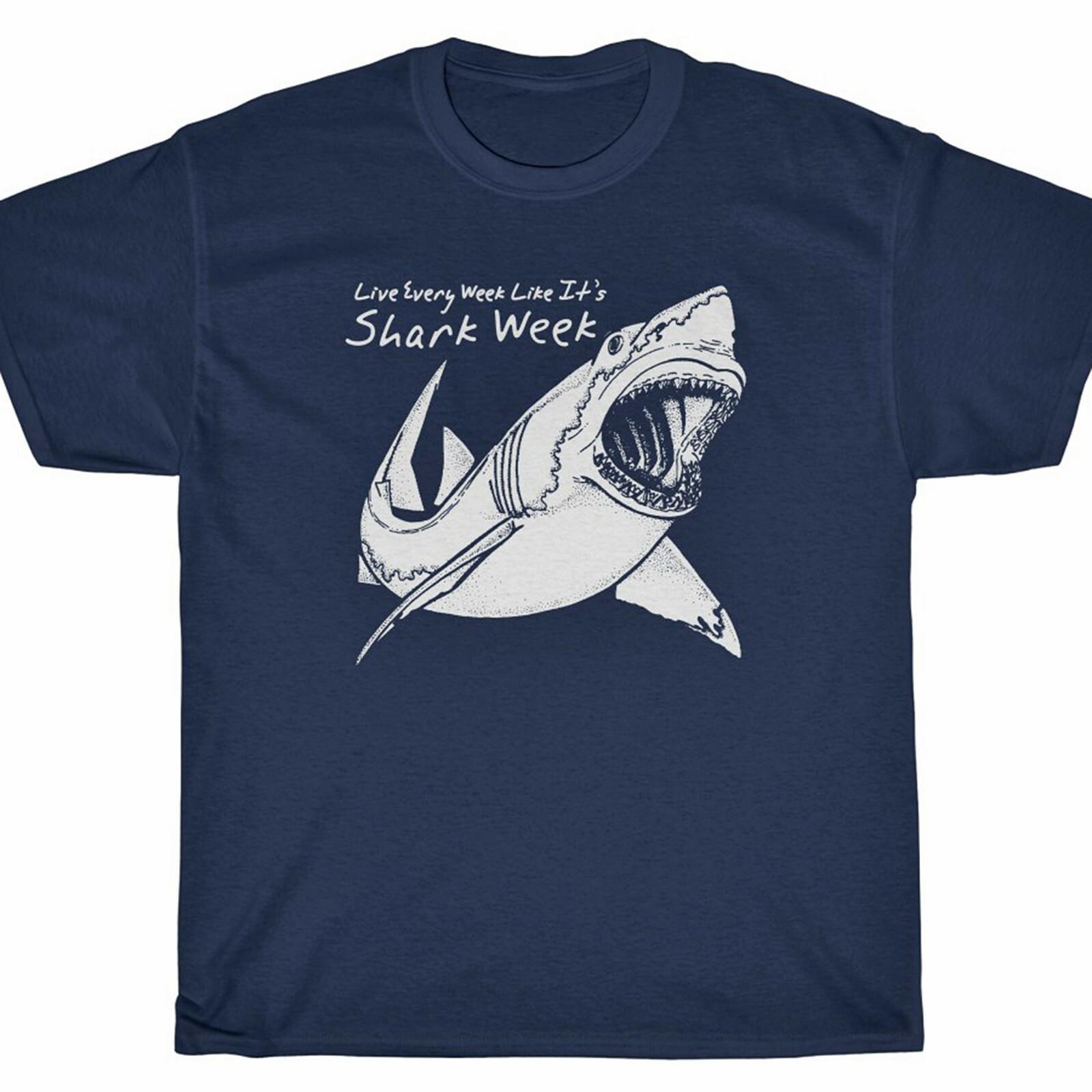 LIVE EVERY WEEK LIKE IT S SHARK WEEK T-Shirt - 30 Lemon Rock Unisex T-Shirt XXXL