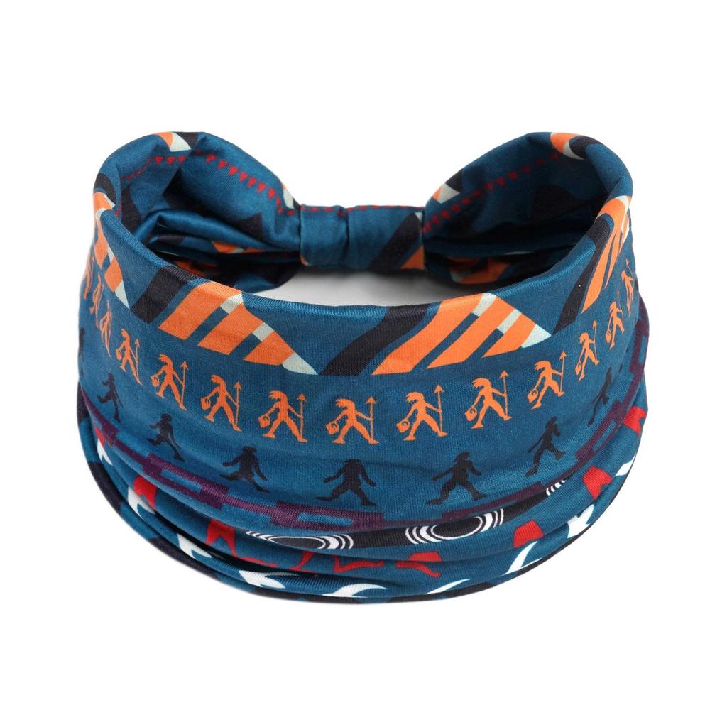 Women's Wide Retro-Style Elastic Sports Headband - Yoga & Hair Accessory