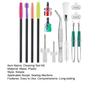 14-Piece Sewing Machine Repair Kit Cleaning Tool Set Include Tweezers Double-Headed Brush Screwdrivers Silicone Brushes Cleaning And Repairing Tools