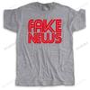 Summer Tshirt Unisex Brand Teeshirt New T Shirt Black Tops For Unisex Fake News Male Streetwear High Quality Tee Shirts Drop Shipping