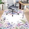 1PC Butterflies Flowers Non-Slip Floor carpet, Office, family, bedroom, Studio - Large Area Rug, Vibrant Colors, Longlasting Material-X443