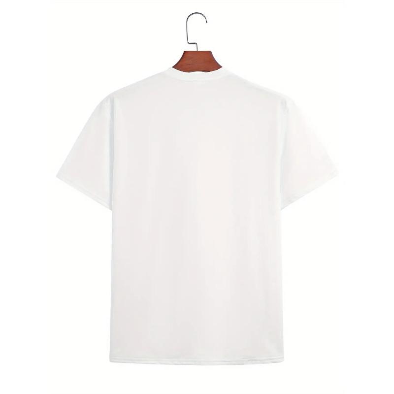 European Sizes Boys' Fashion T-shirt, Feature Cute Cartoon Prints, Soft and Breathable, Suitable for Summer Outdoor Activities