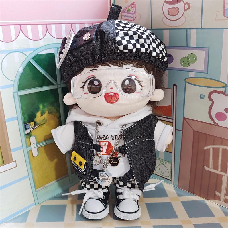 Sun Yingsha 20cm Plush Star Doll - Cute Holiday Toy Gift