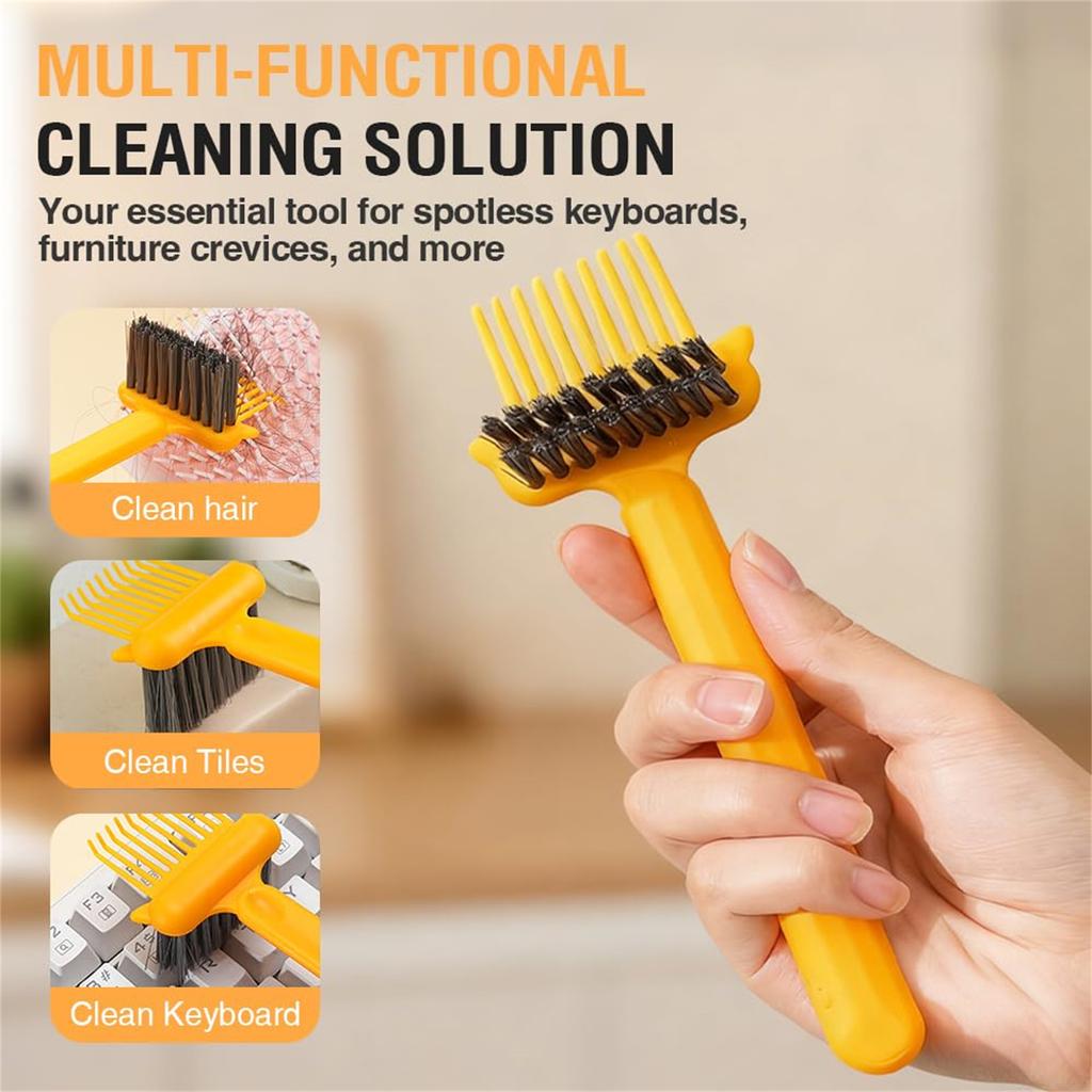 2 In 1 Hair Brush Cleaning Tool, Comb Cleaning Brush, Portable Brush Cleaner For Travel, Hairbrush Cleaning Tool For Hair Salons