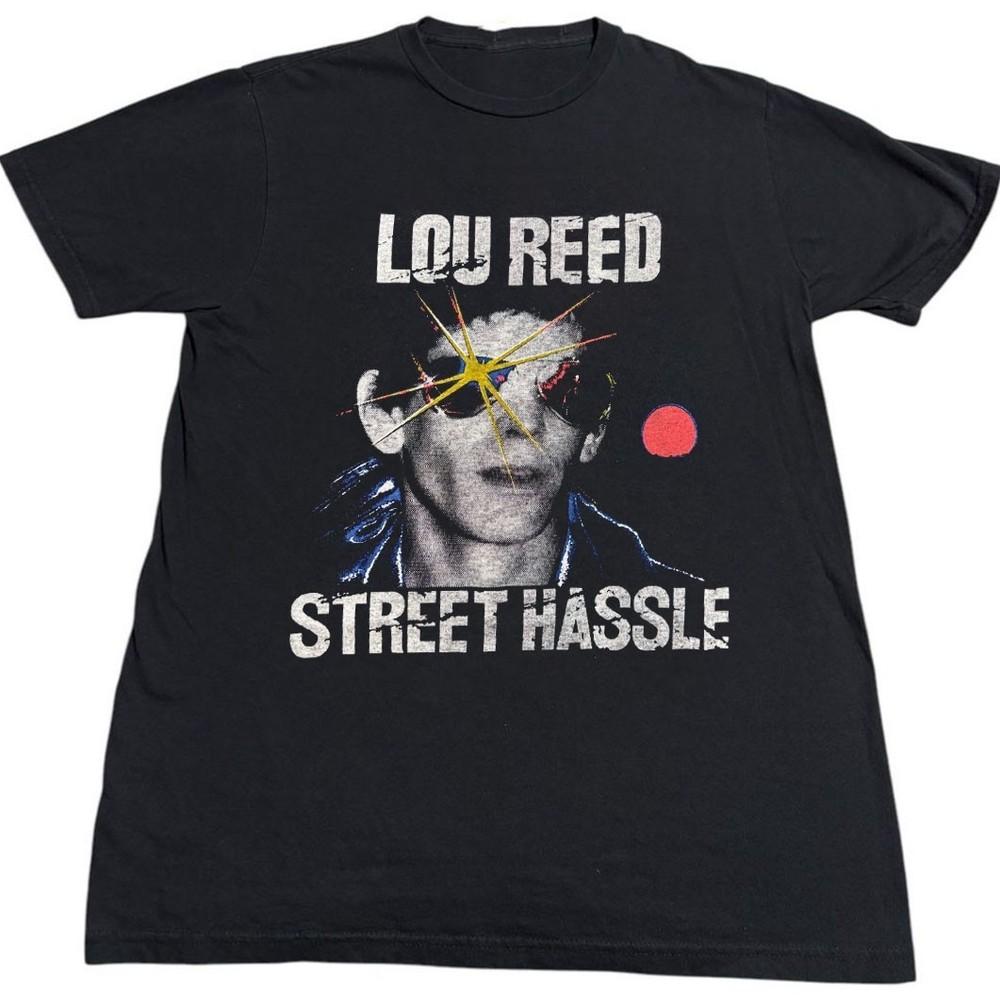 New Vintage 1980s Lou Reed Street Hassle Cotton Unisex All Size  DO107 Unisex T-Shirt S