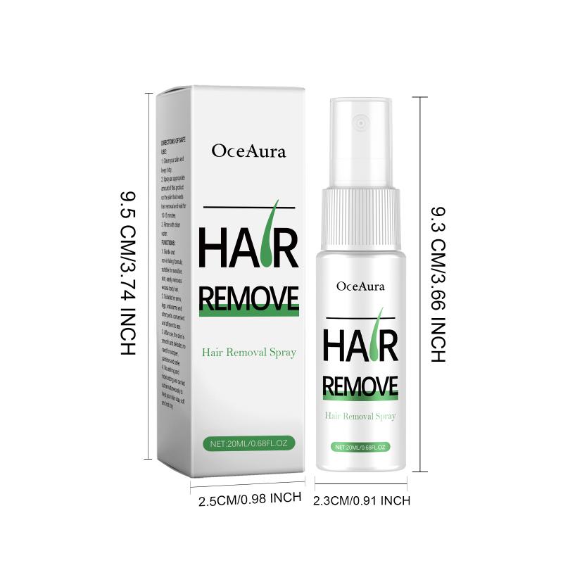 Body Depilatory Spray for Men and Women Gentle Nourishing Moisturizing Soft Skin Quick Hair Removal Home Use