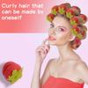 6-teiliges Set Lockenhaar-Schwammbälle, geeignet für faule Menschen mit Lockenhaar-Styling-Schwamm-Haarklammern