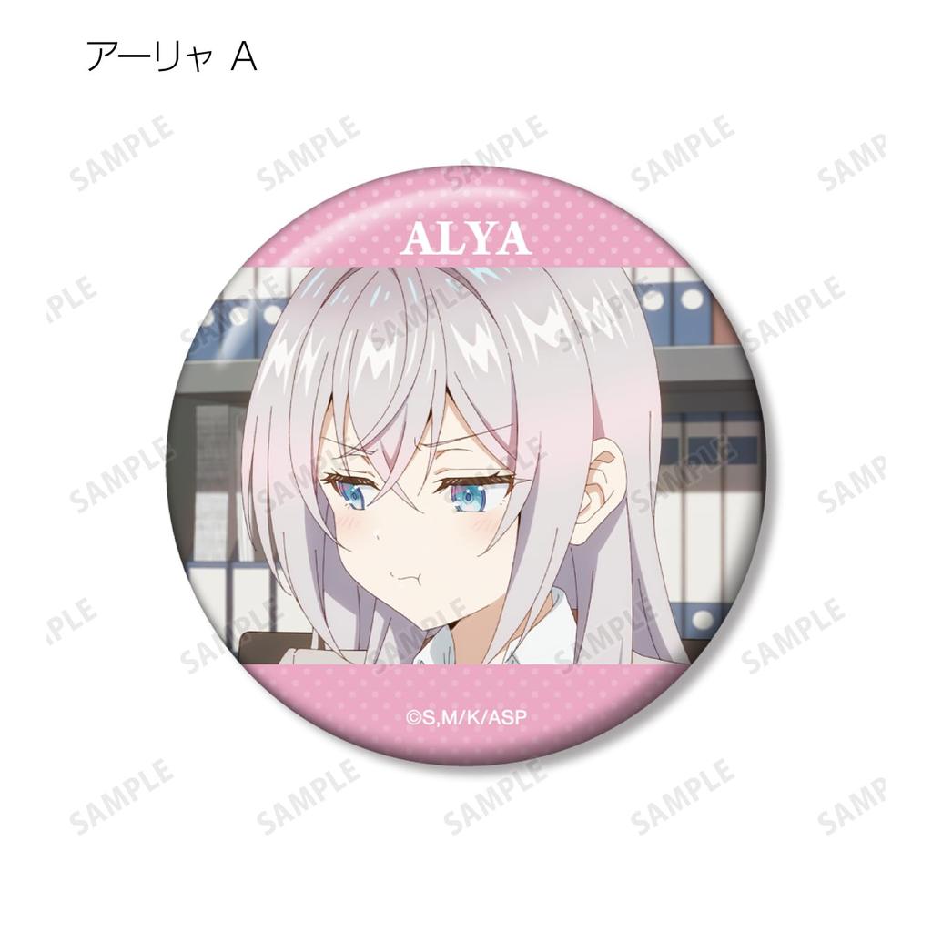 TV Anime "My Neighbor, Arya-san, Who Sometimes Whispers In Russian" Trading Scene Badges Box of 10