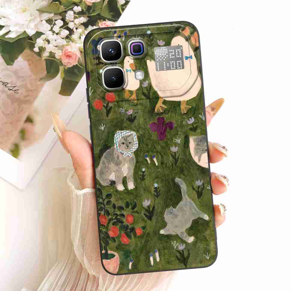 For Infinix Note 60 Pro 5G X6878 Case Cute Cartoon Painting Silicone Phone Cases For Infinix Note 60Pro 60 PRO 6.78" Back Cover