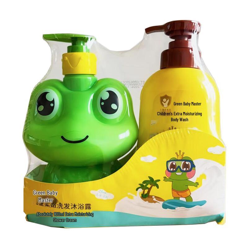 Frog Prince Kids Gentle 2-in-1 Shampoo & Body Wash Set