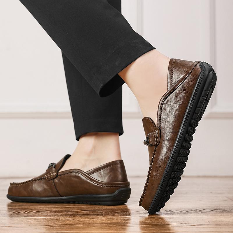 Leather Shoes Casual Business Shoes for Men Dress Tenis De Hombre Moccasins Mokasin Tenis Caballero Designer