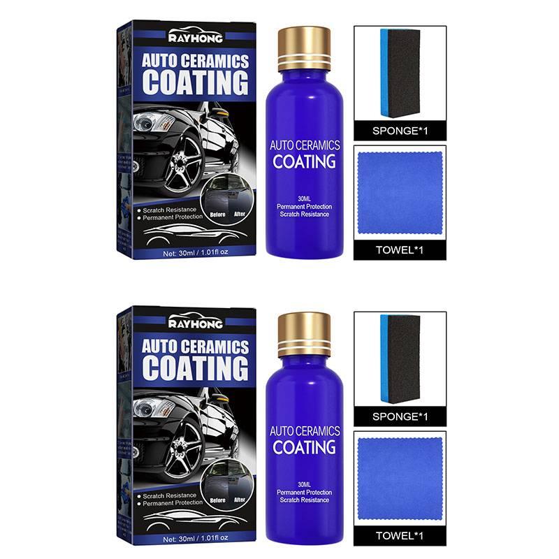 Car Liquid Detailing Ceramic Coating Car Products Ceramic Coating Nano Glass Plated Crystal Car Polish 9H Hardness High Gloss