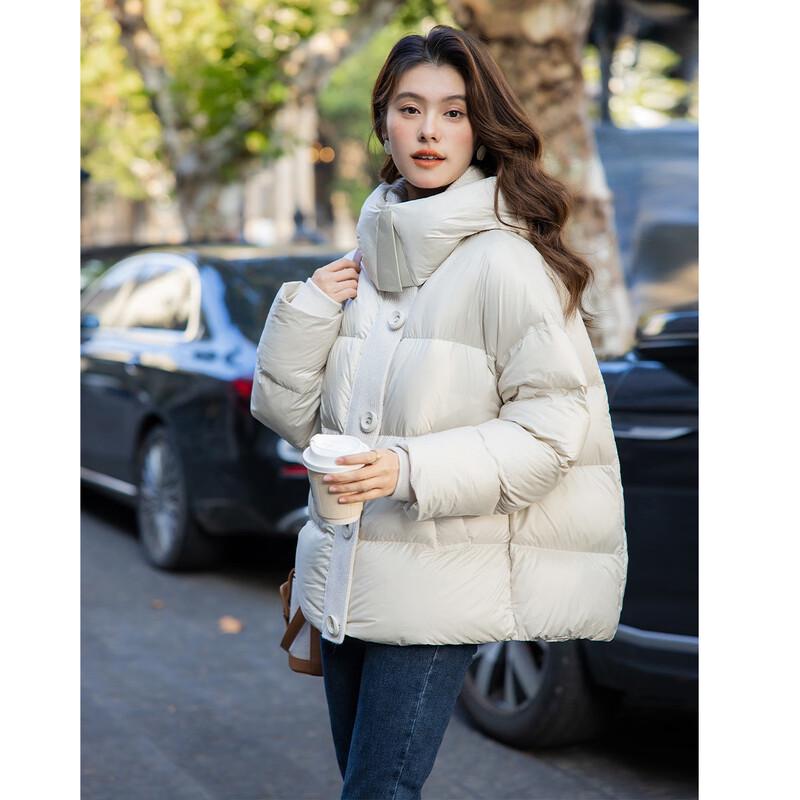 MOKANA Women's Urban Casual Long-Sleeve Down Jacket MKNJD3115