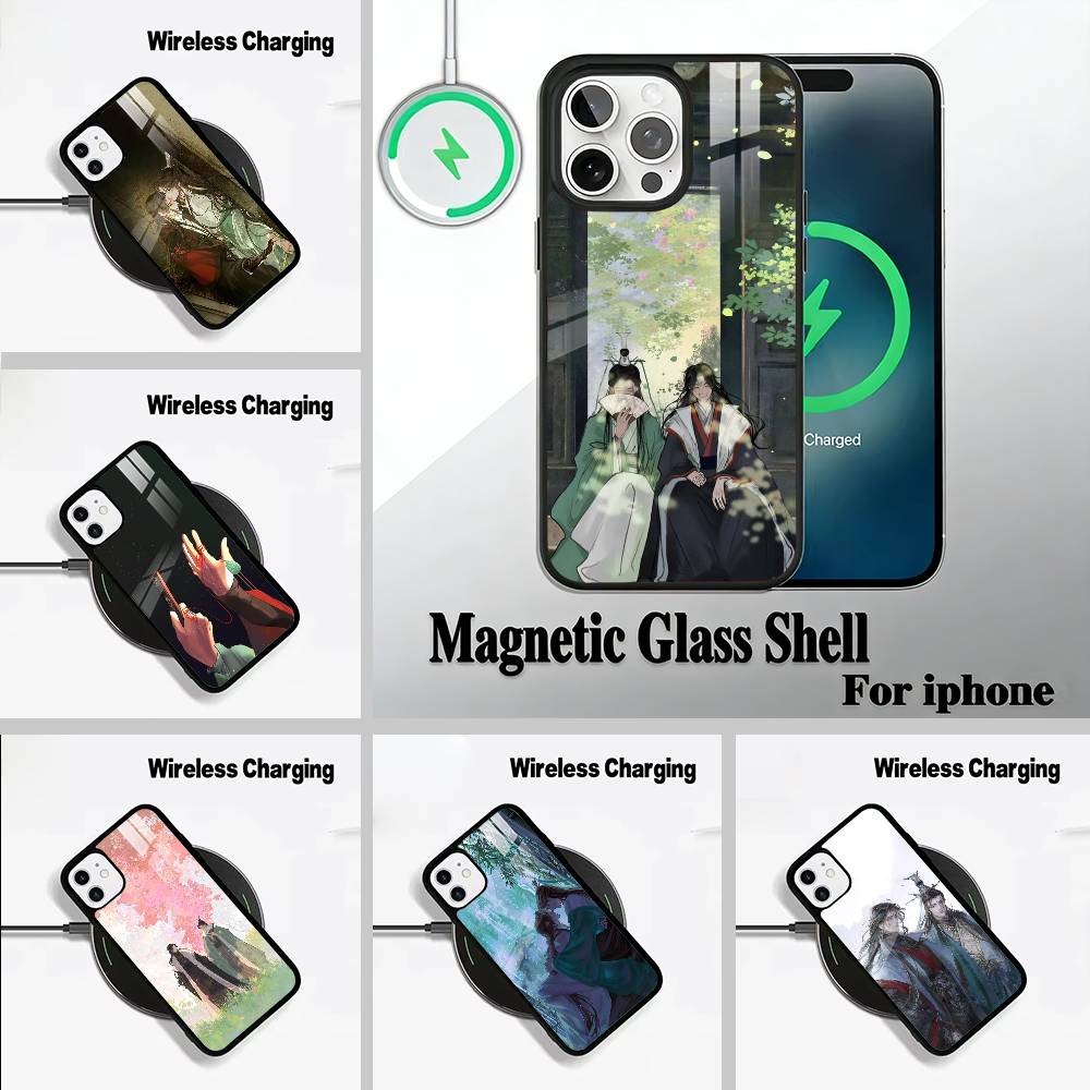 The -Scum- Villain's -Self-Saving -System Phone Case For IPhone17 16 15 14 13 12 11 Pro Max Plus Wireless Charger Cover Funda