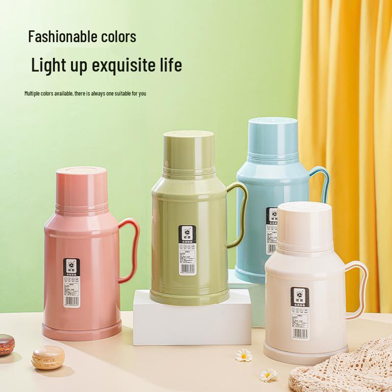 Macaron Insulated Hot Water Bottle Kettle with Lid for Winter