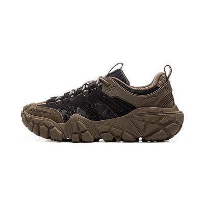 Li Ning Sand Dune Casual Shoes Men's Low Top Black Gray Color AGCU435-2