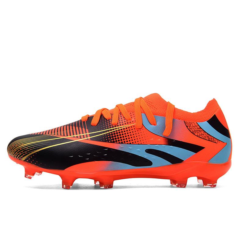 

Football Shoes, Men s High Top TF Short Nails Elementary School Training Shoes AG Long Nails Youth Artificial Land Children 35