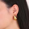 Water Drop Mirror Stud Earrigs for Women Classical Fashionable Teadrop Earrings Female European and American Style Eardrop Jewelry