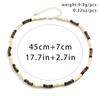 Mode Herren Sommer Strand Holzperlen Surfer Halskette Einfach Geometrisch Tribal Ethnisch Handgefertigt Kette Steampunk Herren Schmuck Geschenk