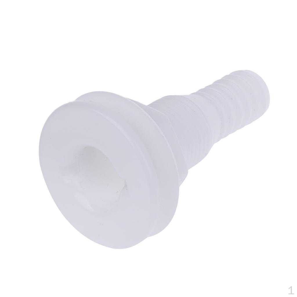

Bilge Pump Through Plastic Hull & Boat Aerator Hose as described