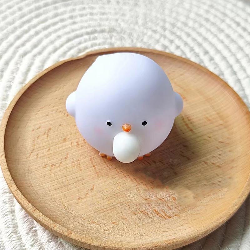 

Latest Cute Blow Bubble Chick Pinch Press Fidgeting Toys Fun Novelty Relaxation Vent Sensory Blow Bubbles Chick Adults Kids Toys