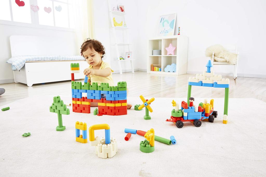 PolyM Gather! Dinosaur Set, 200 Pieces