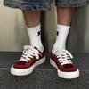 Fashion Thick Heeled Demi-season White Wedding Shoes For Men Heels Dress Shoes For Man Luxury Trainer Sneakers Sports Festival