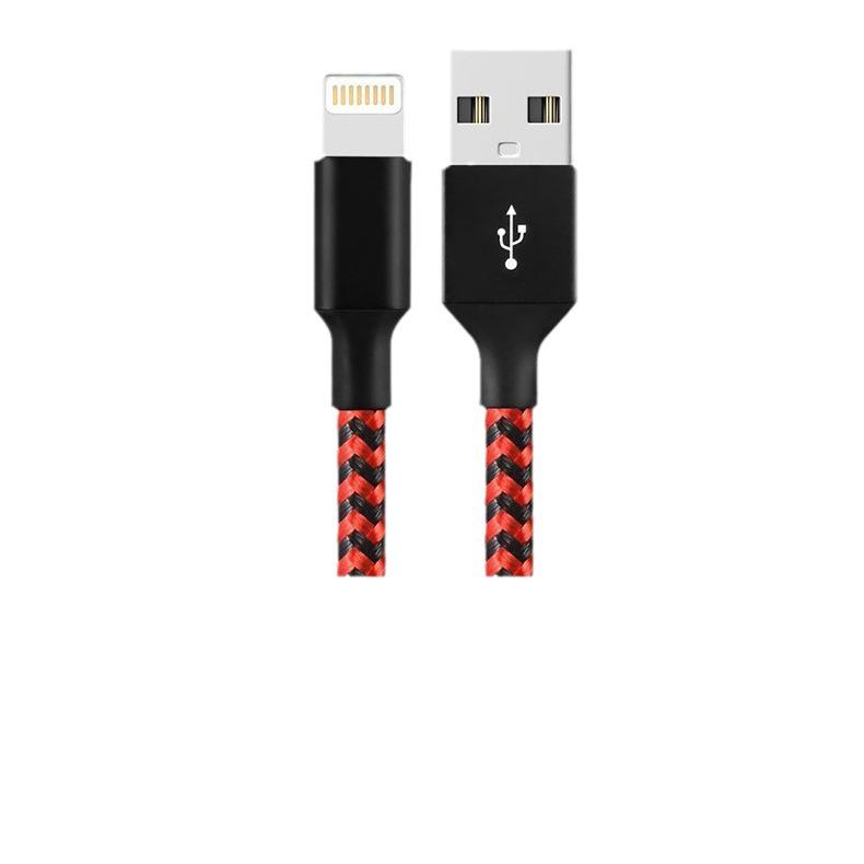 Fast-Charging Nylon Braided Data Cable for iPhone 11/12/13/14