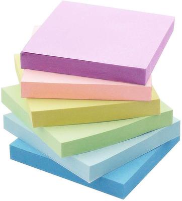 Sticky Strong Block 6 100 Sheets X 6 75 X 75 Mm Notes, Adhesive, Type, Colors, Packs,