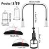 Manual Pussy Pump Vagina Clitoris Sucker Female Breast Teasing Vacuum Negative Pressure Chest Massage Enlargement Training Toy