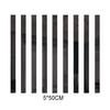 High Quality Brand New Wall Sticker Decal Sliver/gold/black Spare Parts 10Pcs 5x50cm Dining Room Living Room Mirror