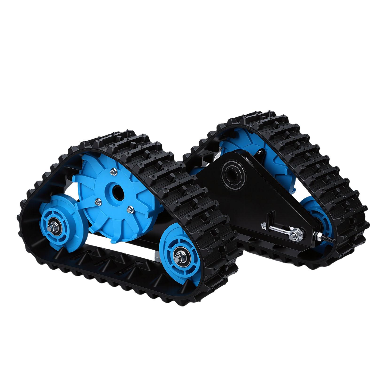 

ATV Snow Tracks 23 Teeth Spline ATV Electric Snowmobile Tracks for UTV Mower 4 Wheelers Quad