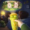 Flashligh toy Projection Storyteller Baby Sleep Aid Slide Story Machine  Nursery Room