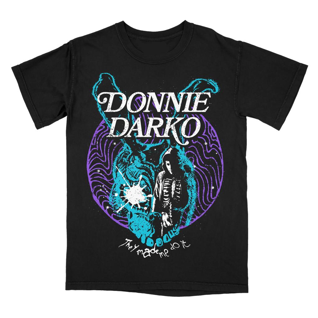 Donnie Darko T-Shirt Mens Vintage Sci-Fi Print Classic Richard Kelly Fan Frank Graphic Short Sl