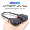 Jieyuan OBD16-Pin Male To Female Conversion Cable OBD2 Extension Cable Connector Adapter Used For Diagnostic Tools
