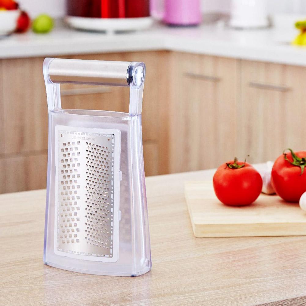 Multifunctional Kitchen Stainless Steel Cheese Grater Fruit Lemon Food Grinder Tool