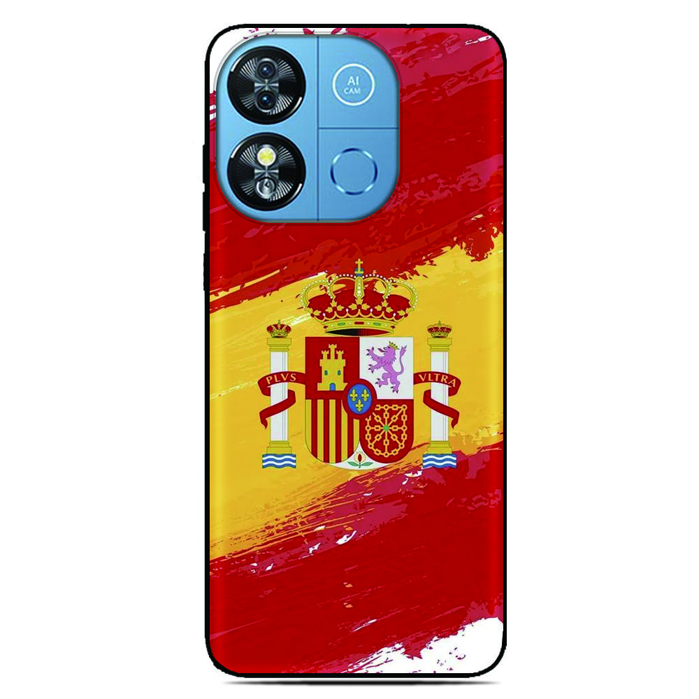 Spain Flag Phone Case For Ulefone Note 20 19 18 Ultra 10 12 13 14 15 16 17 Pro 13P 12P 11P 10P Silicone Soft Back Cover