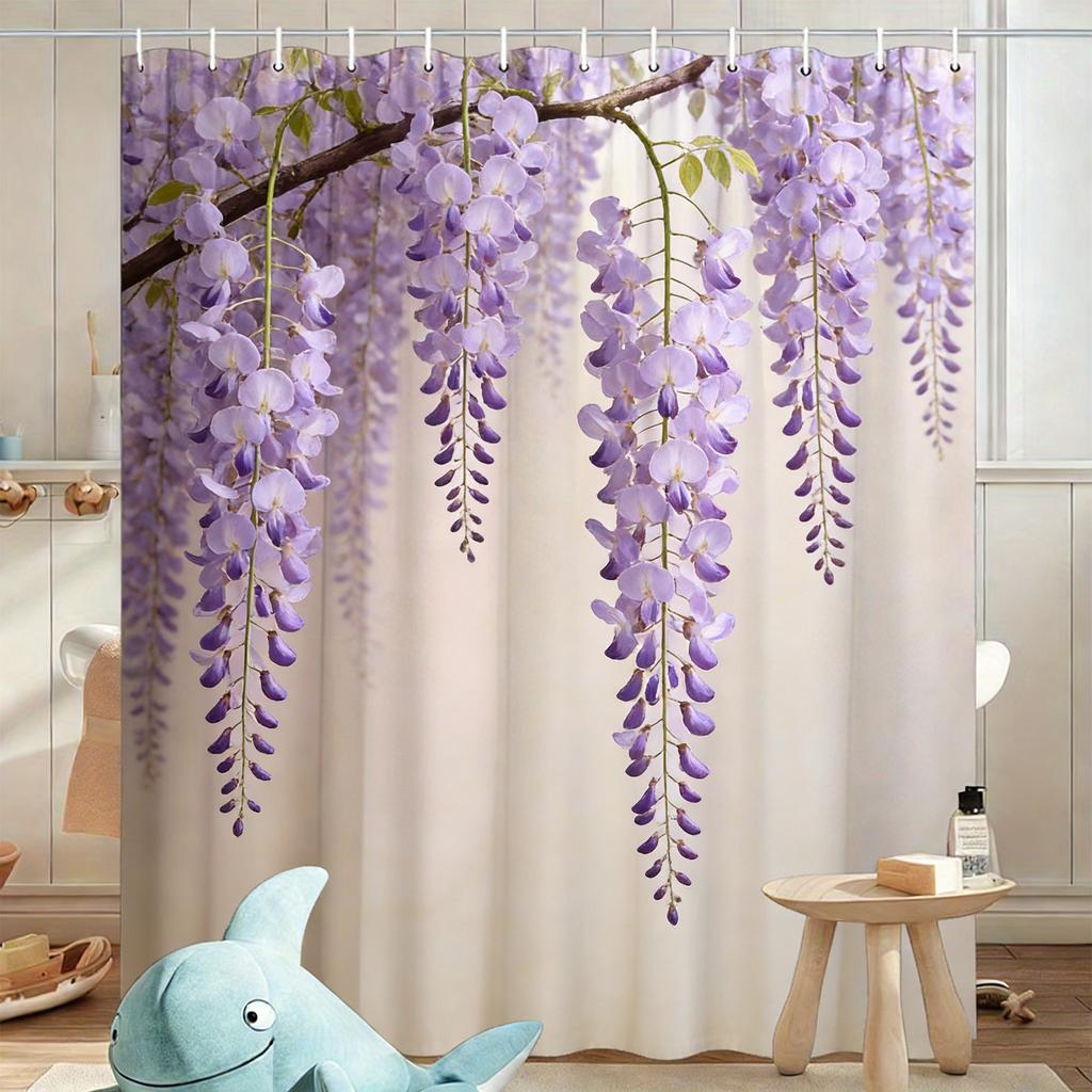 Vibrant Sunflower Field Waterproof Shower Curtain for Bright Bathroom Decor