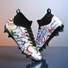 High Top Football Shoes Men's Spikes Game Boots Older Children's Students Teen Children's Women's Sports Shoes