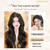 Women's Full-Cover Long Curly Wig - Soft Big Waves, Tieable and Loose, Natural Fluff To Increase Volume