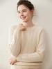 Women's Cashmere Raglan Cable Knit Sweater - 7-Gauge Double-Strand, Round Neck, Rolled Edge, Extra-Thick, Long-Sleeve Pullover.