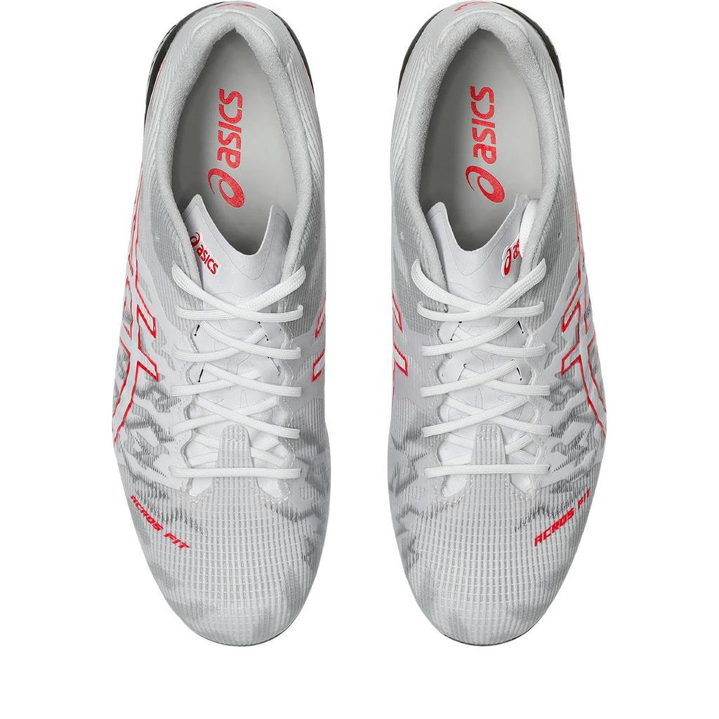 ASICS DS LIGHT ACROS 3 Soccer Shoes Size 104 Size 2E (1101A070), Men's, (White/Flash Red), 27.5 cm,