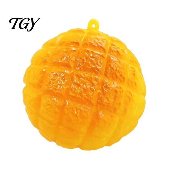 Stress Relief Gadgets Pineapple Bun Crust Squeeze Toy for DIY, Simulated Bread Toy, Fake Food Sensory Fidget Anxiety Reduction