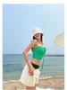 Women's Sexy Backless Two-Piece Swimsuit - High-End Hot Girl Beach Wear