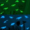 Luminous Blue Green Light Dinosaur Wall Stickers Glow In The Dark Baby Room Nursery Bedroom Home Decor PVC Fluorescent Stickers